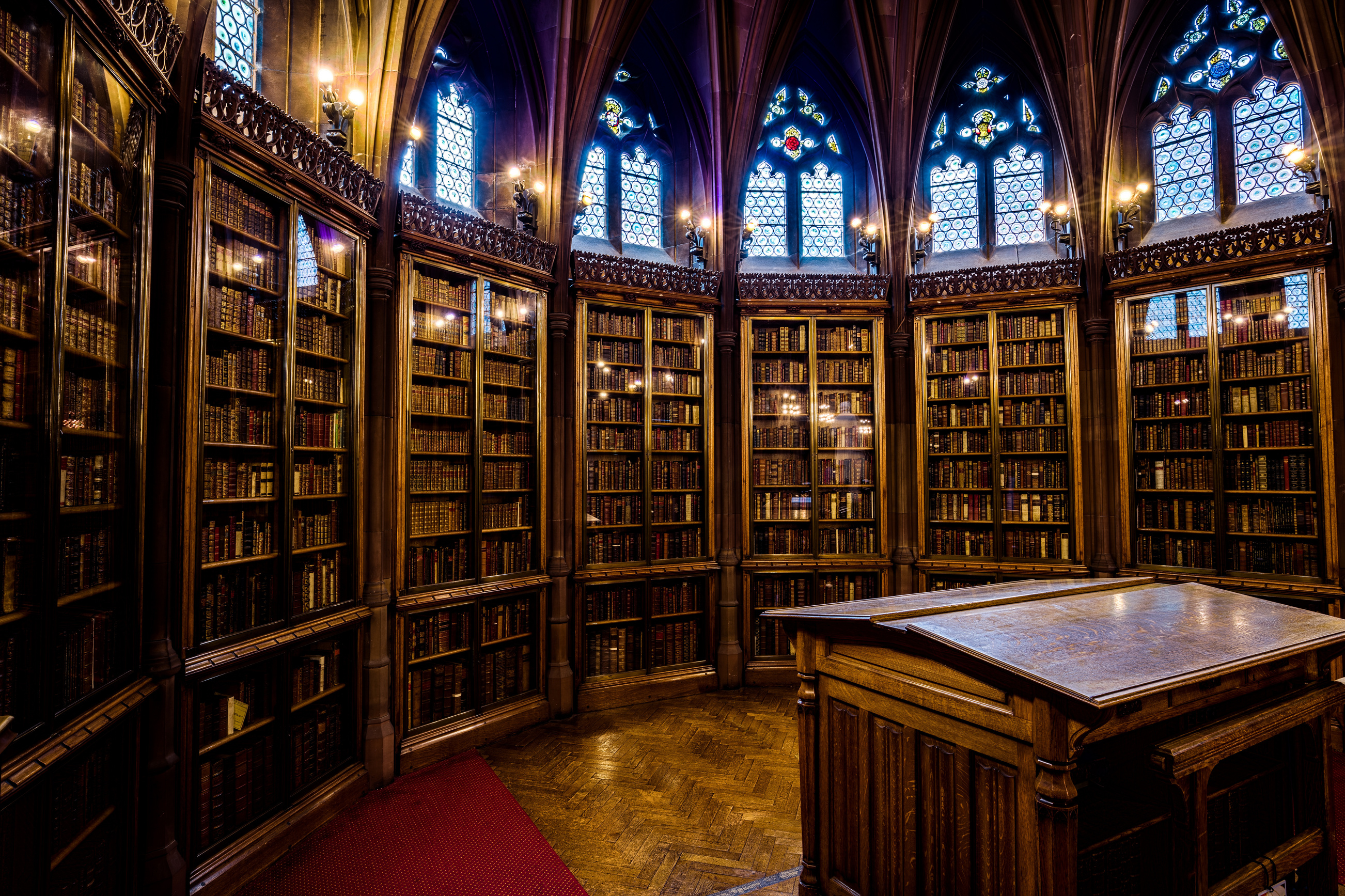 Interior of a Library